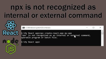 React JS is not installing   NPX or NPM not recognized Error #coding #react