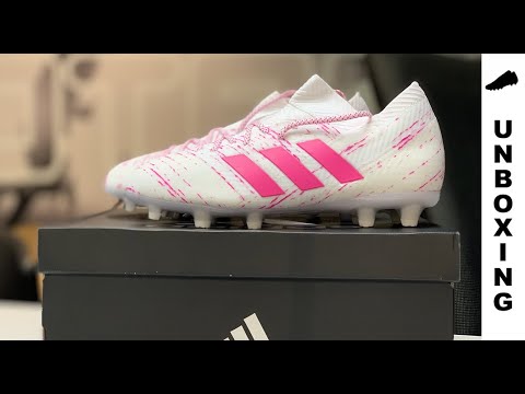 adidas 18.1 FG/AG Virtuso pack Footwear White/Shock Pink Kids - YouTube