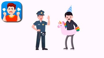 Easy Game Level 119 Why has the police officer arrested this criminal?