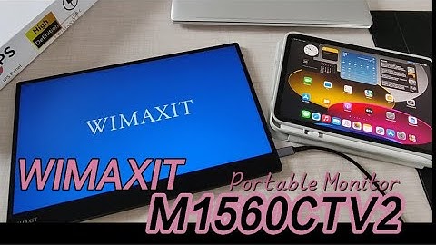 Best External Display: Wimaxit M1560CTV2 FHD Type-C Touchscreen Portable Monitor Review