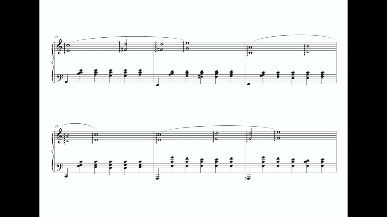 Paolo Ugoletti Una musica da un'altra stanza score video YouTube