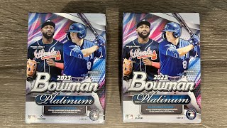 *SEARCHING FOR A JACKSON HOLLIDAY CARD ⚾ 2023 BOWMAN PLATINUM BASEBALL RETAIL BLASTER BOX OPENING