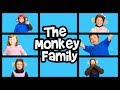 Monkey Family Song | Finger Family Song | Nursery Rhymes | Baby Songs