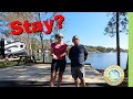 Should we leave? | Finding a campground to winter in Florida | Flamingo Lake RV Resort