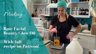 Making Rose Facial Beauty Glow Oil by Ariane Arsenault 6,135 views 1 year ago 12 minutes, 25 seconds