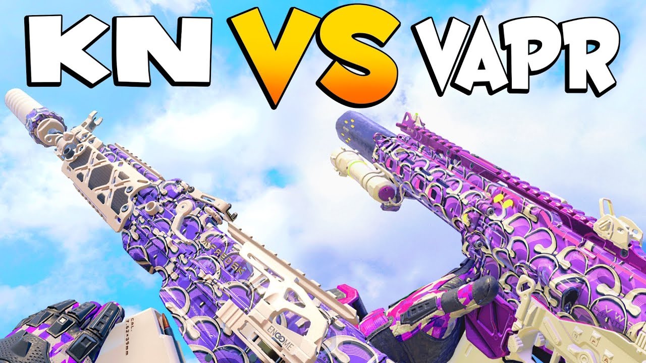 KN vs VAPR | Which Suppressed Rifle is More OVERPOWERED in CoD BO4?