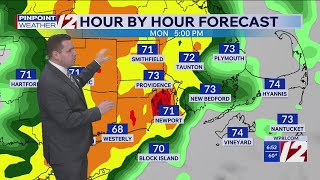 WPRI 12 Weather Forecast 6/21/26: Bright, Warm Today; Rain Arrives Later Monday