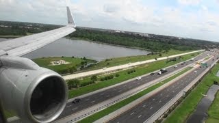Spectacular First Class HD 757 Landing In Orlando!!!