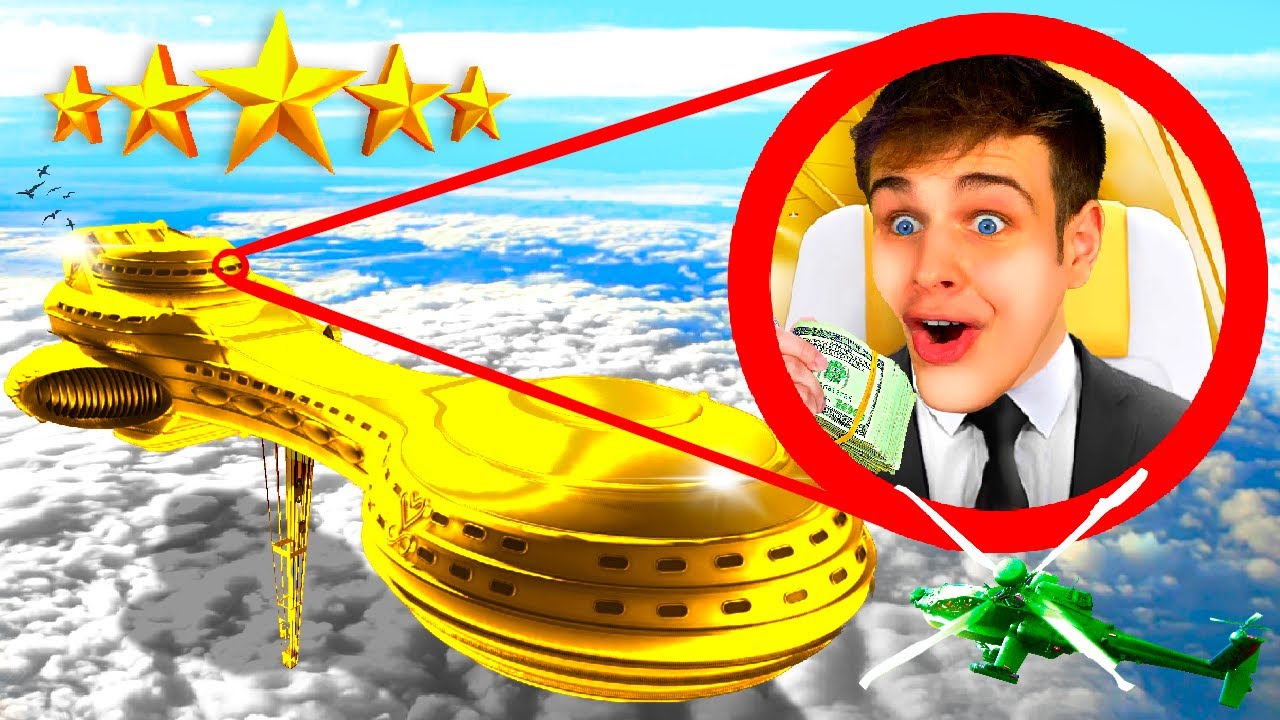 Tohle je MILIARDÁŘŮV LÉTAJÍCÍ DŮM v GTA 5!