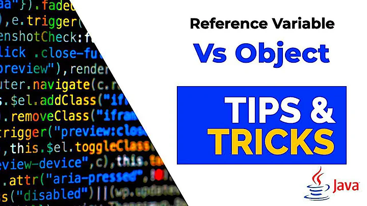 Difference Between Reference Variable And Object | Java Tips And Tricks