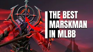 THATS WHY HE IS THE BEST MARKSMAN IN MLBB HISTORY
