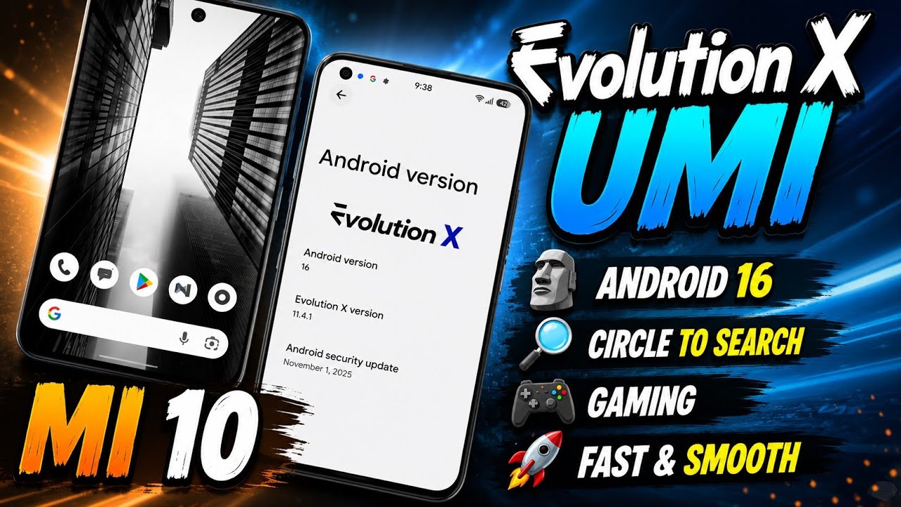 Xiaomi Mi 10 Gets Android 16! 🔥 Evolution X ROM Review | Smooth