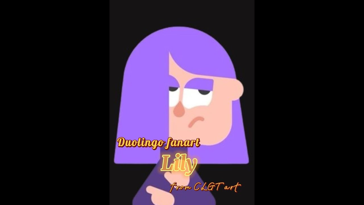 [Clip Studio Paint Painting Progress] Duolingo Speedpaint Lily YouTube