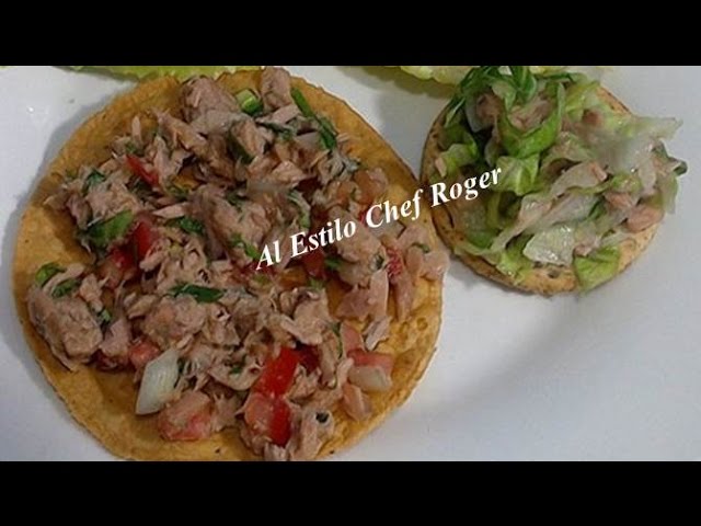 3 RECETAS CON ATÚN, Receta  381,como hacer atun a la mexicana, | Chef Roger Oficial