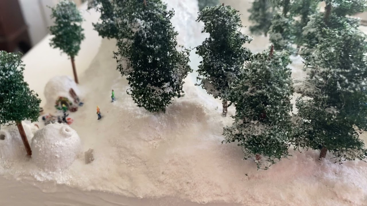 Christmas in Z! Scratch Built - Artist Jo A. Petit