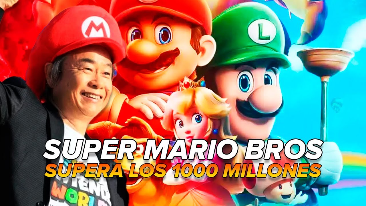 Super Mario Bros La película supera los mil millones de dólares