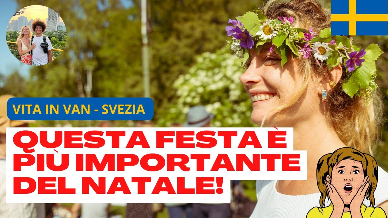 Festeggiamo Midsommar in Svezia: la festa più importante del Natale 🎄😱