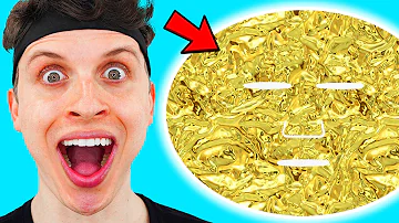 I Made A 24K Gold Face Mask!