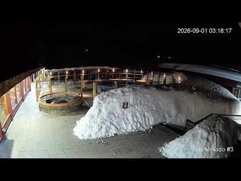 Valle Nevado Pool Terrace View live cam preview