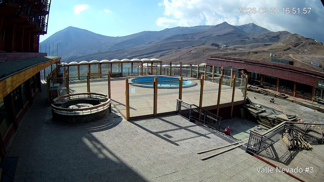 Valle Nevado Ski Resort Live - Piscina