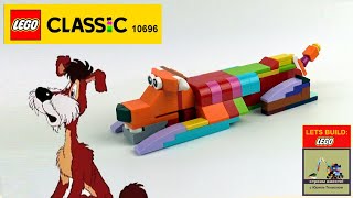 Lego 10696 Dog 🐶 MOC 🐶 How to Build Animal from Lego Classic 💰💲💰 Save Money & Space with Lego 💲💰💲