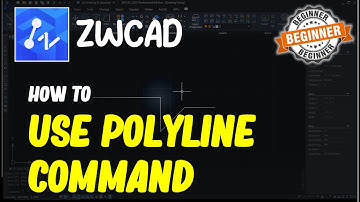 ZWCAD How To Use Polyline Command