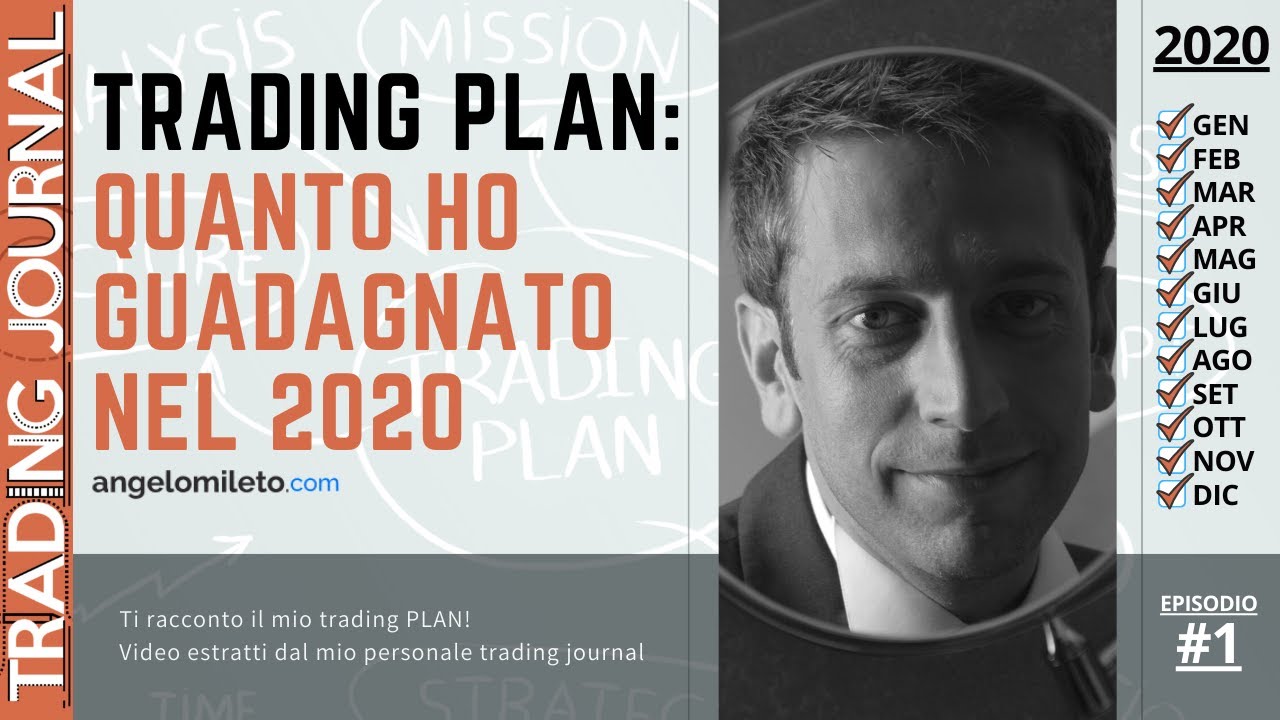 Trading Plan 2020  - Ultime operazioni 2020 e risultato finale