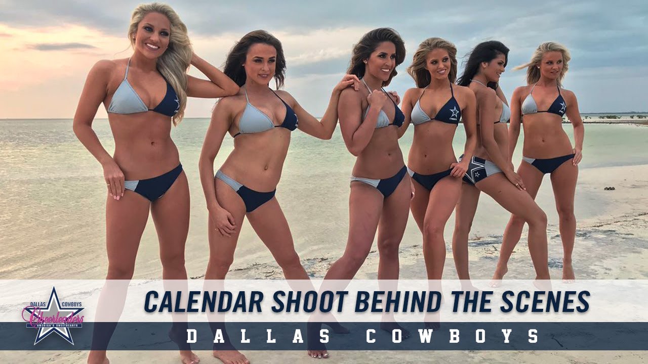 Dallas Cowboys Cheerleaders Swimsuit Calendar Shoot in Mexico