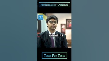 Mathematics Optional | Divyanshu Choudhary | AIR 30 UPSC CSE 2020
