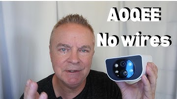 AOQEE OUTDOOR 2K SOLAR SECURITY CAMERA REVIEW
