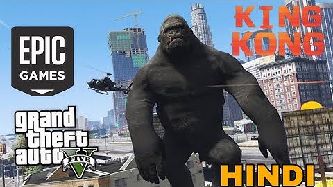 GTA5- HOW TO INSTALL KING KONG MOD IN GTA-5 || HINDI || 2021 || TECHNICAL GAMER