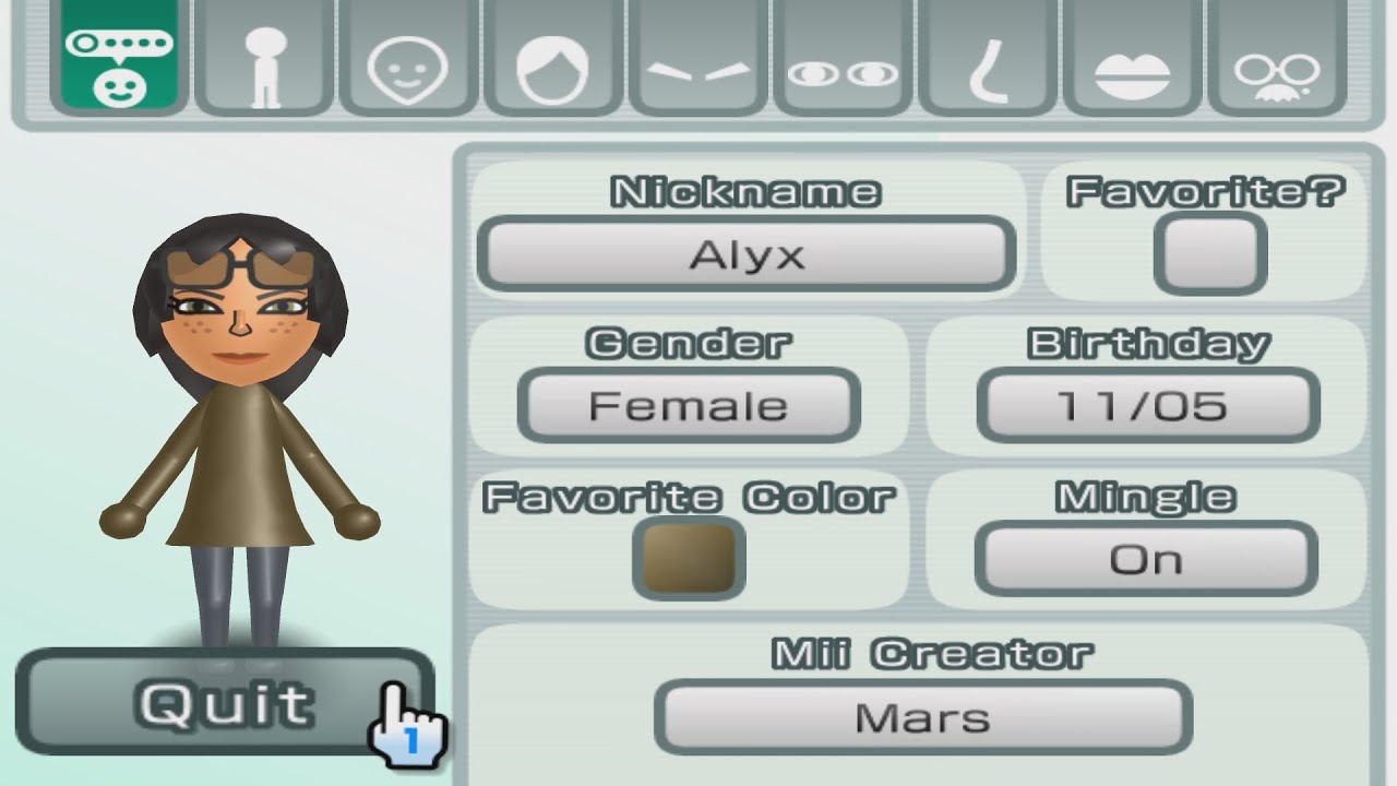 mii Alyx Vance {V.2} - Half-Life - Mii 3352 - YouTube