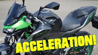 2024 KAWASAKI Z500 SE  ACCELERATION ENTERING HIGHWAY