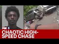 Man steals patrol car prompts highspeed chase  fox 5 news