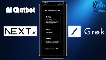 Next JS AI Chatbot Tutorial with Grok API