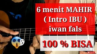 Belajar kunci gitar - iwan fals INTRO ( IBU ) untuk pemula part #1 chords