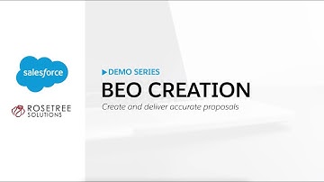 BEO Creation