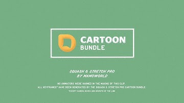 Squash & Stretch Pro for After Effects Cartoon Bundle