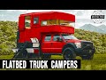 9 Flat Bed Campers to Turn Your Truck into a Worthy 4x4 Overlanding Rig