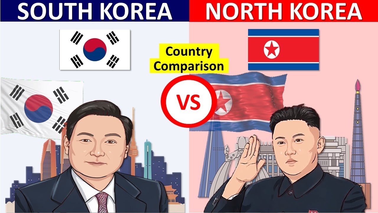 South Korea Vs North Korea | Country Comparison - YouTube
