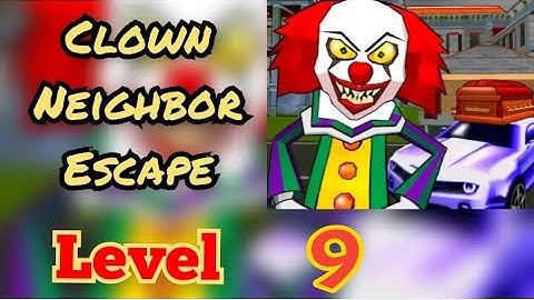 Clown Neighbor Escape | level 9 | Gaming Gun Adventures | #clown #Neighbor #Escape