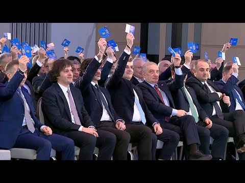 ივანიშვილის პოლიტიკური როქი და 17 წუთში ჩატეული რიგგარეშე ყრილობა | დეტალები \"ოცნების\" ღონისძიებიდან