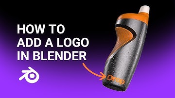 The FASTEST Way to Add Logos in Blender