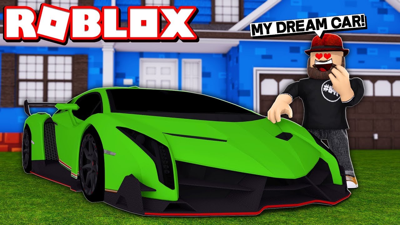 My Dream Car Lambo In Roblox Vehicle Simulator Drag Races Car - my lamborghini veneno in vehicle simulator roblox youtube