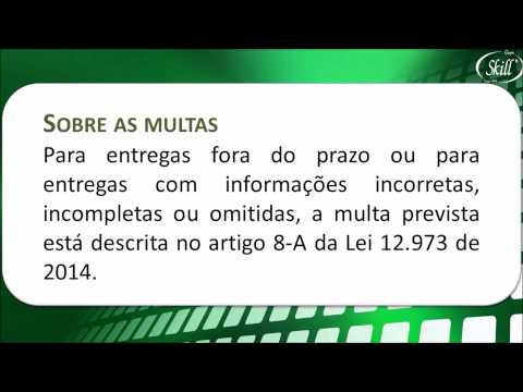 Vídeo: Como Refletir Multas Na Contabilidade