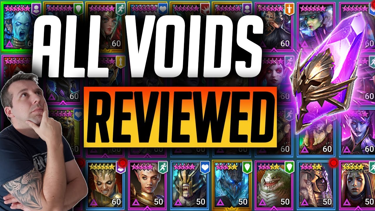 tit Start Lam ALL VOIDS REVIEWED! x2 VOID SUMMONS | Raid: Shadow Legends - YouTube