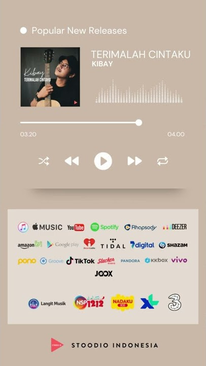 Ost Trio Gabut kursus iman, Terimalah Cintaku by Kibay