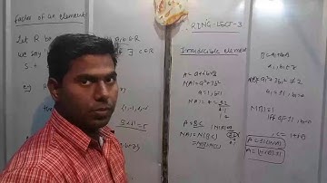 RING THEORY LEC4 for Csir net gate nbhm iit jam exam