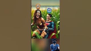 The love triangle 😢|| Superhero love story #marvel #shorts #brawlstars