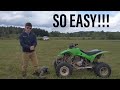 LEARN TO 360 A QUAD IN FIVE MINUTES!!! | 100 subscriber special